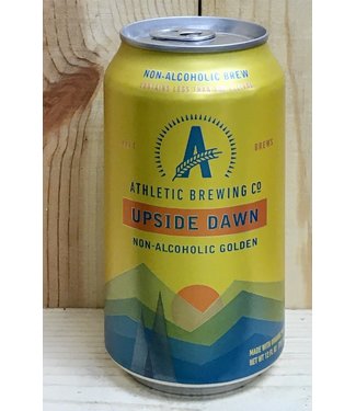 Athletic Brewing Upside Dawn non-alcoholic golden ale 12oz can 6pk