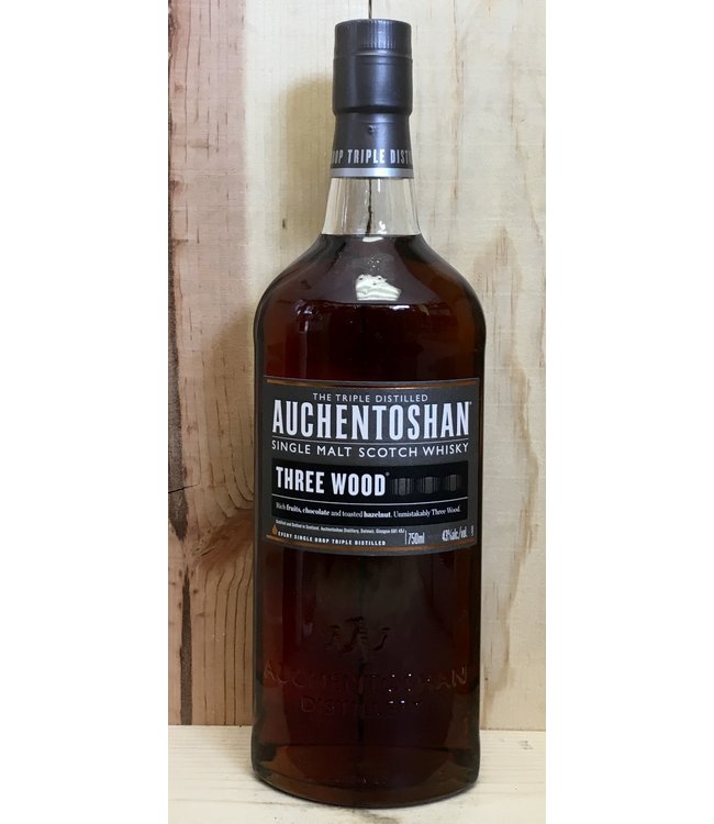 Auchentoshan Three Wood SIngle Malt 750ml