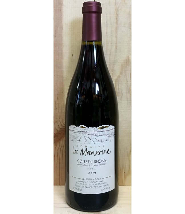 La Manarine Cotes du Rhone Rouge 2021