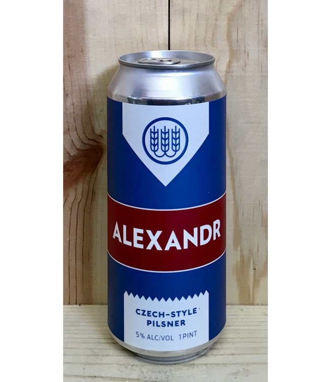 Schilling Alexandr Czech Pils 16oz can 4pk