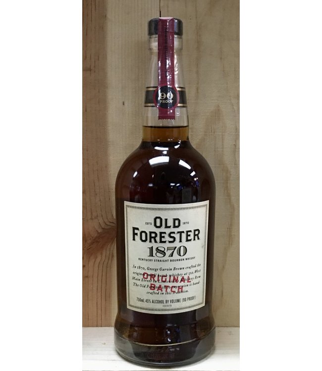 Old Forester 1870 Original Batch Bourbon