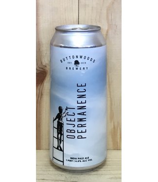 Buttonwoods Object Permanence IPA 16oz can 4pk
