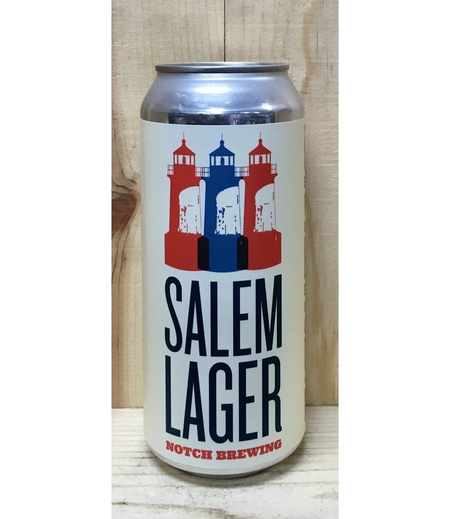 Notch Salem Bavarian Helles style lager 16oz can 4pk