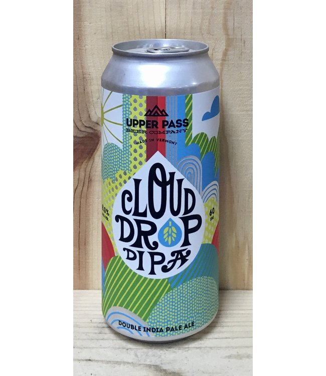 Upper Pass Cloud Drop DIPA 16oz can 4pk