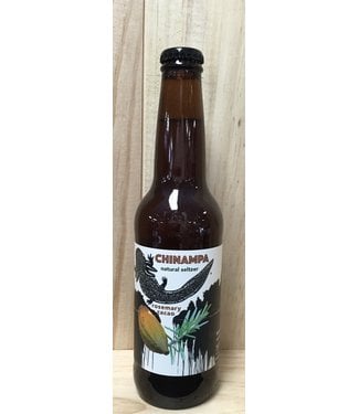 Chinampa Cacao-Rosemary Seltzer 12oz bottle