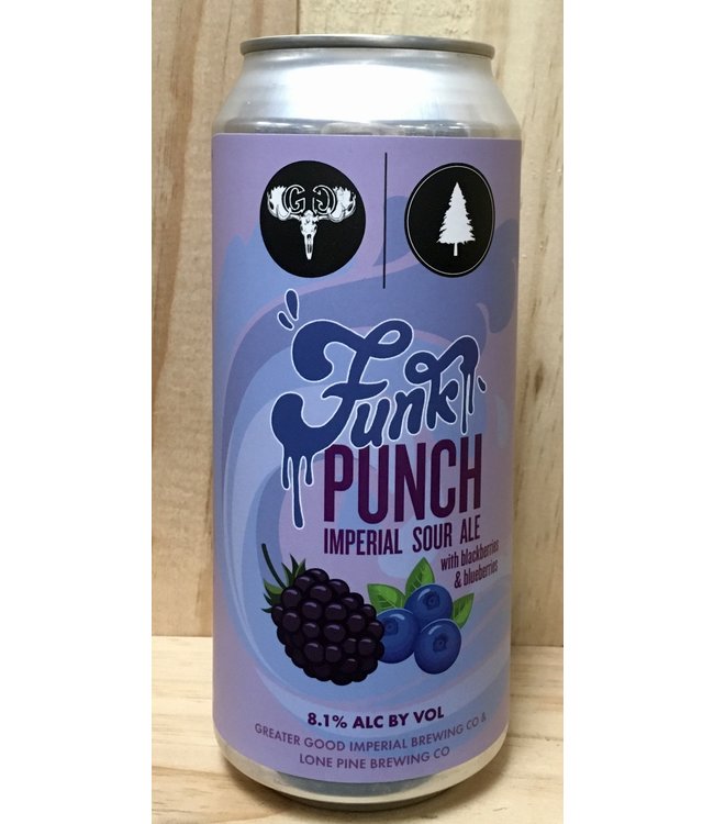 Greater Good Funk Punch Imperial Sour ale 16oz can 4pk