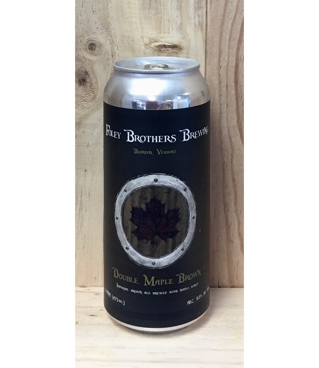 Foley Brother's Double Maple Brown ale 16oz can 4pk