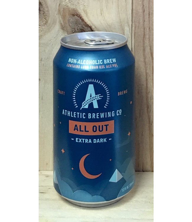 Athletic All Out non-alcoholic Stout 12oz can 6pk