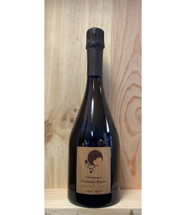 Champagne Christophe Mignon ADN de Foudre Pinot Noir Brut Nature 2015