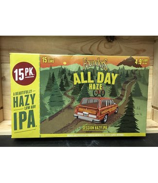Founders All Day Haze 12oz can 15pk CASE
