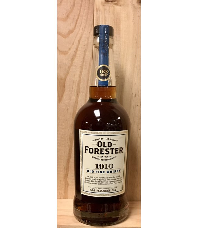 Old Forester 1910 Edition Straight Bourbon Whisky 750ml
