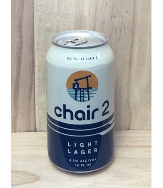 Sons of Liberty Chair 2 light lager 12oz can 6pk