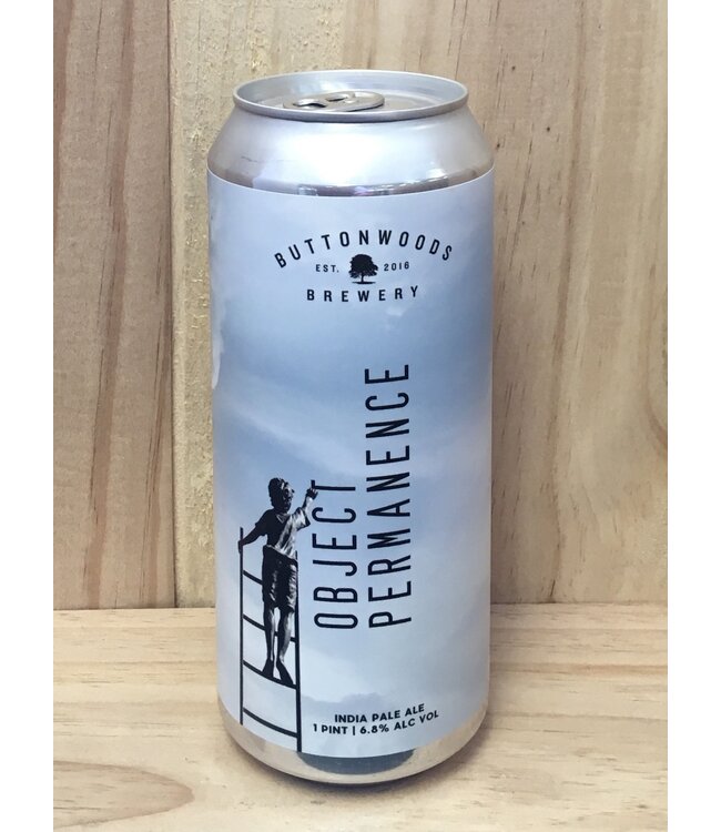 Buttonwoods Object Permanence IPA 16oz can 4pk
