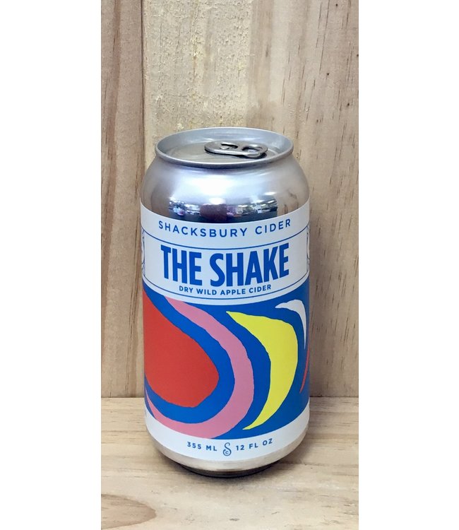 Shacksbury The Shake dry wild cider 12oz can 4pk