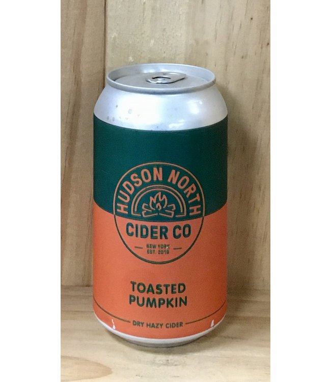 Hudson North Cider Co. Toasted Pumpkin cider 12oz can 6pk