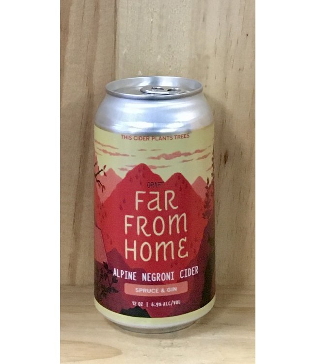 Graft Far from Home Alpine Negroni cider 12oz can 4pk