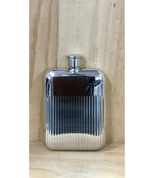 Speed Lines Pocket Flask Stainless Steel 6oz