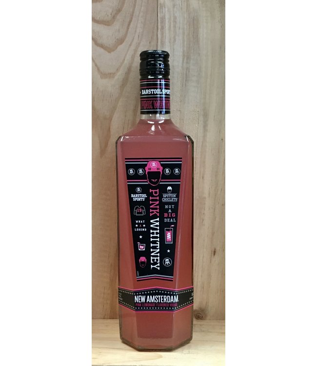 New Amsterdam Pink Whitney Vodka 750mL Campus Fine Wines