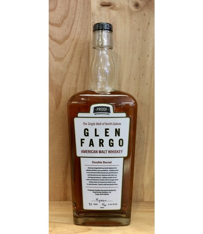 Proof Glen Fargo American Single Malt Whiskey 750