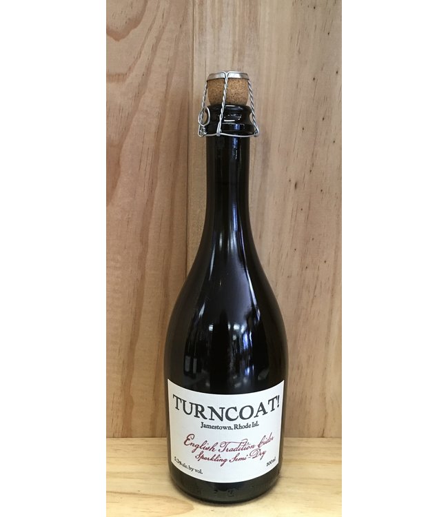 Turncoat! English Tradition Sparkling Semi-Dry cider 500ml bottle