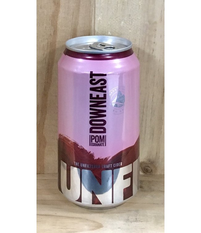 Downeast Pomegranate cider 12oz can 4pk