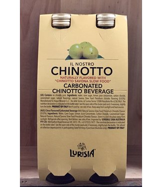 Lurisia Il Nostro Chinotto Citrus 275mL bottle 4pk
