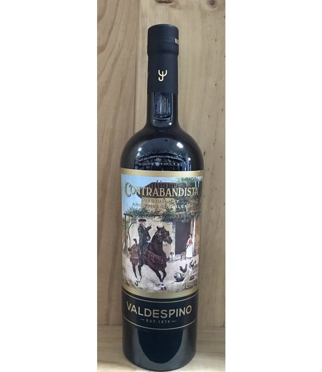 Valdespino Contrabandista Medium Dry Amontillado Sherry 750mL