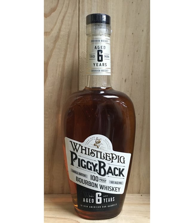 Whistlepig Piggyback 6yr Bourbon 750ml
