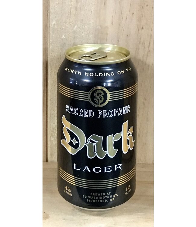 Sacred Profane Dark Lager 12oz can 12pk