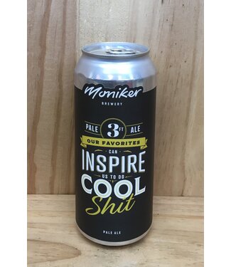 Moniker 3ft Pale Ale 16oz can 4pk