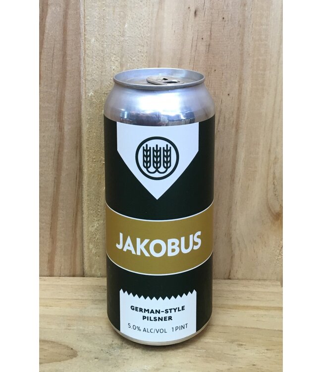 Schilling Jakobus German-style Pilsner 16oz can 4pk