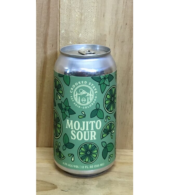 Crooked Stave Mojito Sour 12oz can 6pk