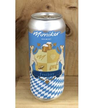 Moniker Fest Beer 16oz can 4pk