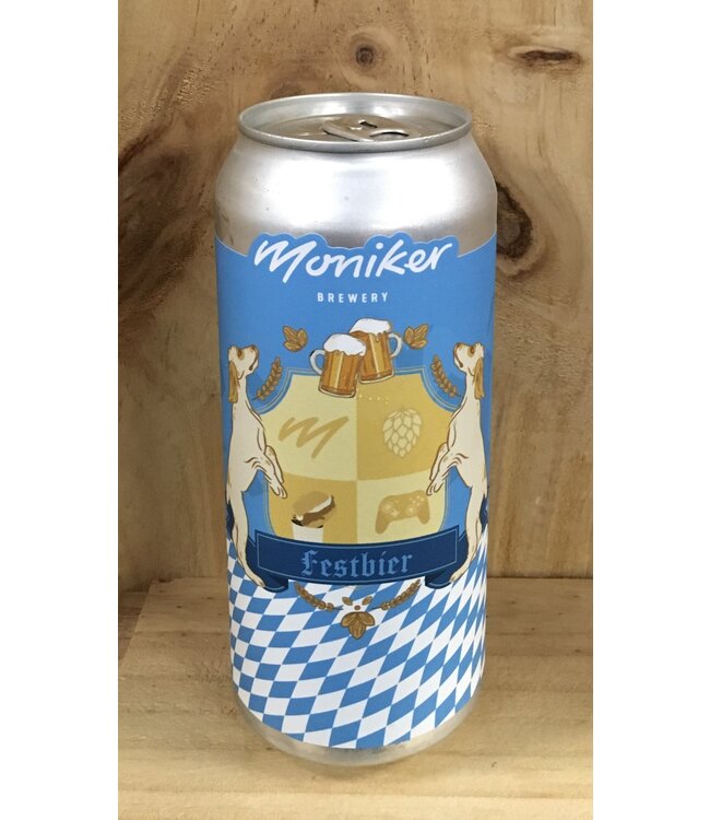 Moniker Fest Beer 16oz can 4pk