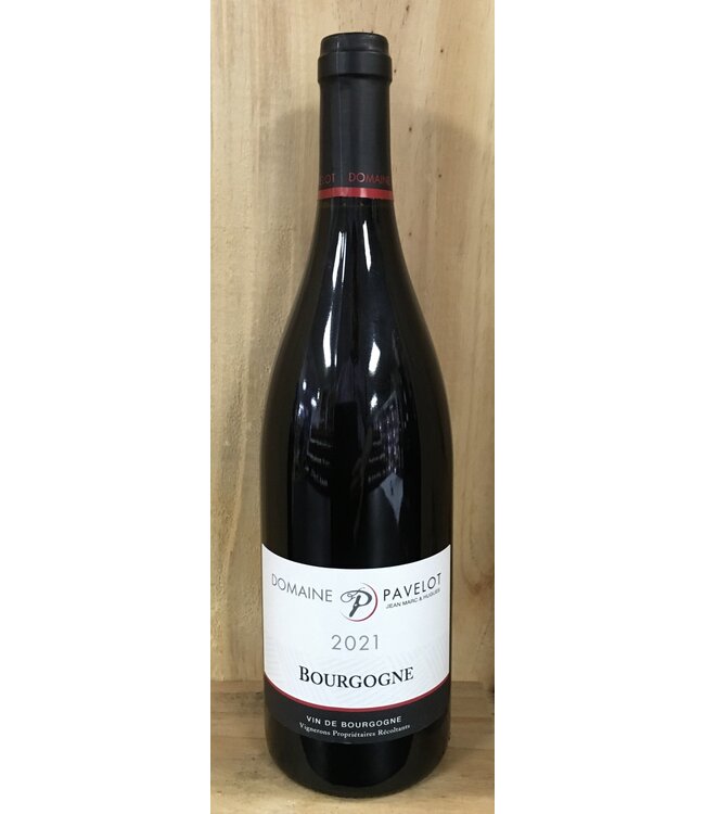 Jean Marc Pavelot Bourgogne Rouge 2021