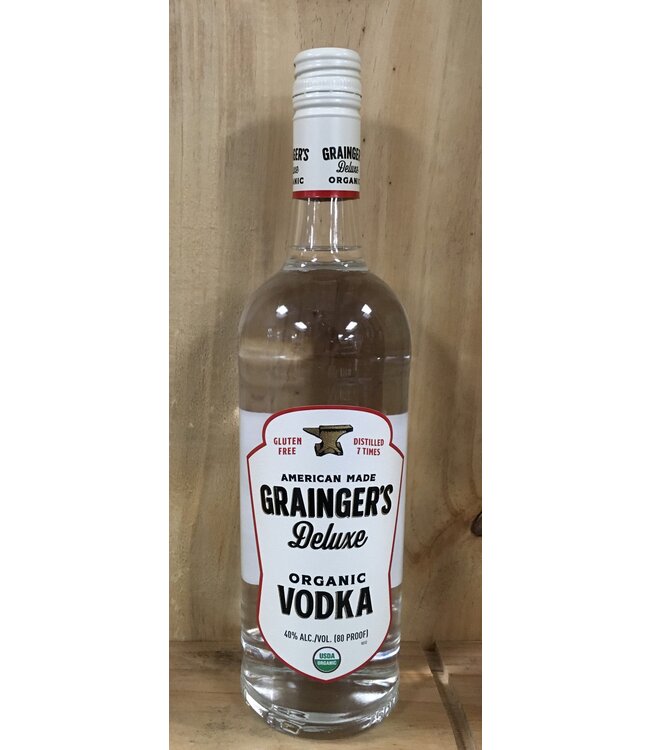 Grainger's Deluxe Organic Vodka 750mL