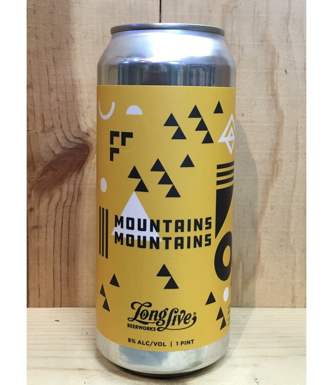 Long Live Mountains Mountains DIPA 16oz can 4pk