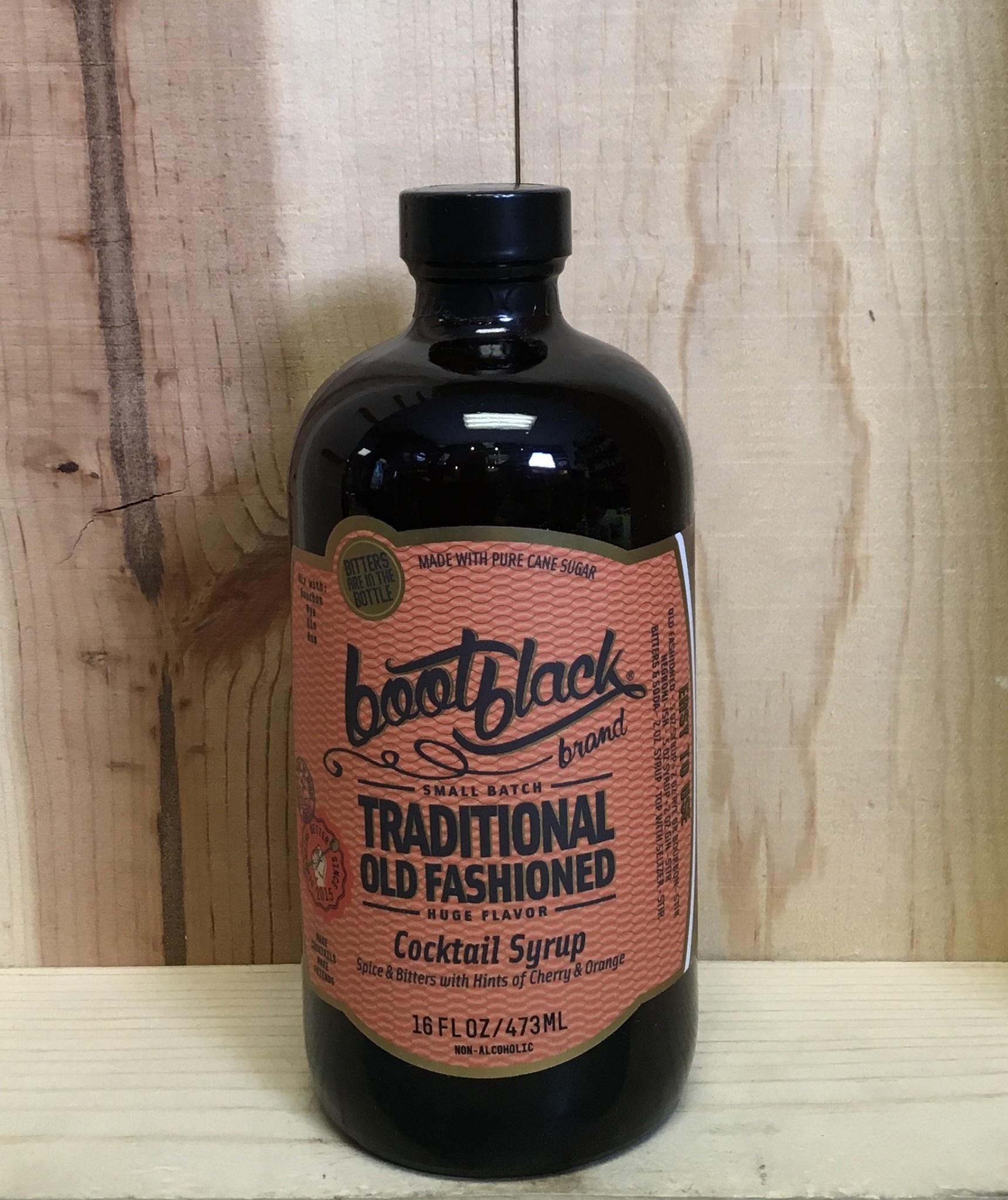 Bootblack Traditional Old Fashioned Syrup 473ml Campus Fine Wines