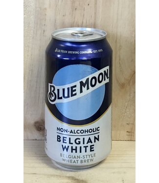 Blue Moon Non-alcoholic Belgian White 12oz can 6pk