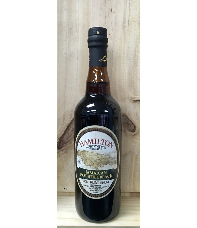 Hamilton Jamaican Pot Still Black Rum 750ml