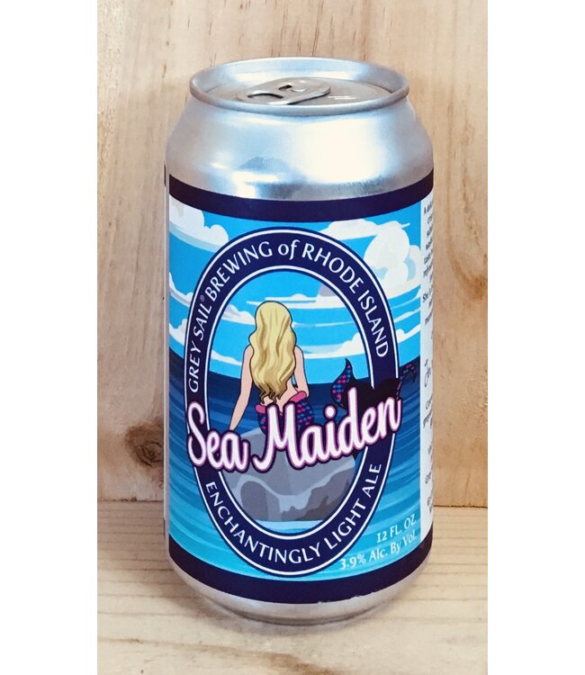 Grey Sail Sea Maiden light ale 12oz can 6pk