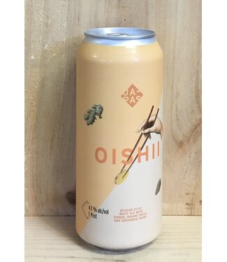 Japas Oishii Witbier 16oz can 4pk
