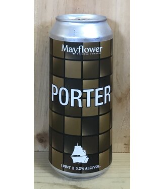 Mayflower Porter 16oz can 4pk