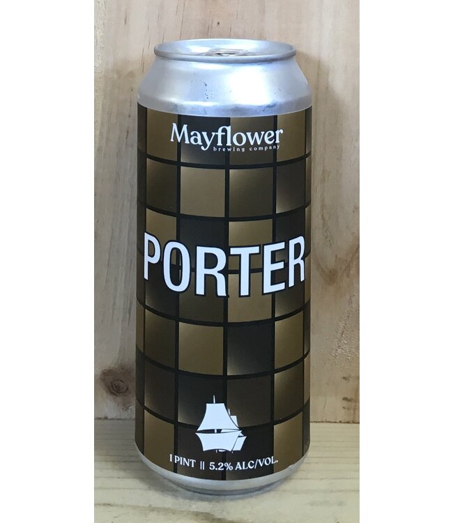 Mayflower Porter 16oz can 4pk