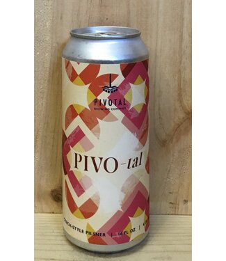 Pivotal PIVO-tal Czech-style Pilsner 16oz can 4pk