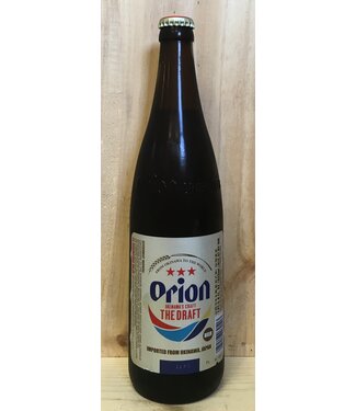 Orion Beer 633ml single bottle