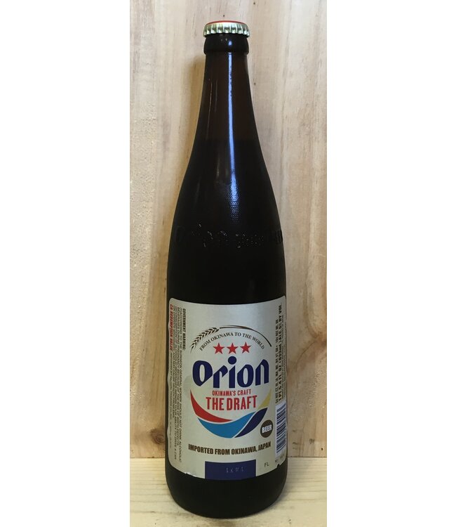 Orion Beer 633ml single bottle