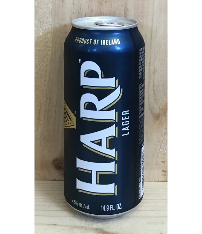 Harp lager 16oz can 4pk