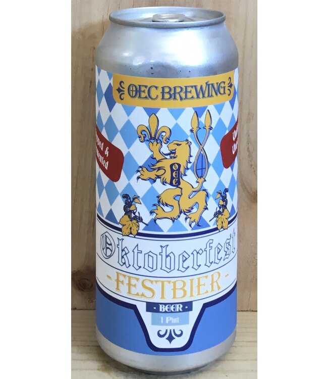 OEC Oktoberfest Festbier 16oz can 4pk