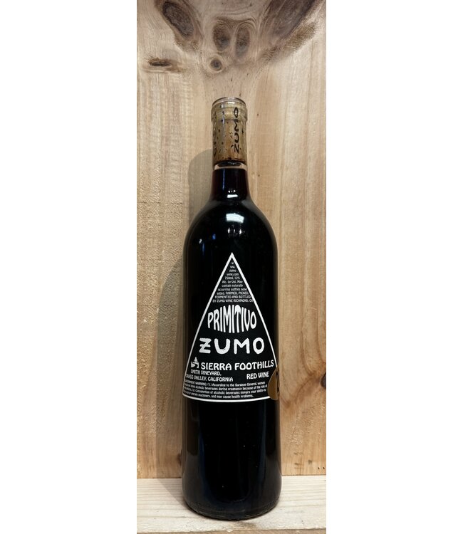 Zumo Primitivo Sierra Foothills Smith Vineyard 2022 SALE